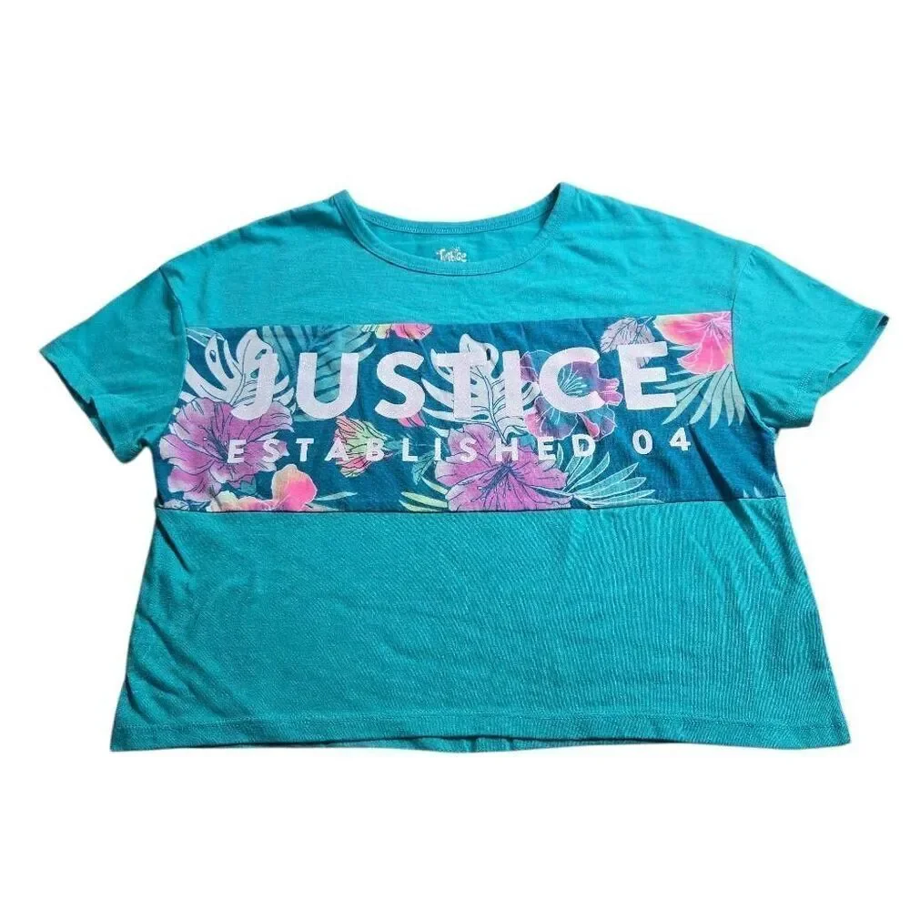 Justice crop shirt S